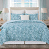 Blue Tropics Quilt Set - Full/Queen - OUT OF STOCK UNTIL 09/03/2026