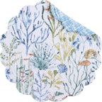 Coral Gardens Round Placemats - Set of 6