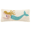 Mermaid Harmony Hooked Pillow