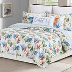 Abundant Seas Quilt Bed Set - Full/Queen