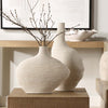 White Layers Vases - Set of 2