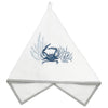 Blue Coral Crab Guest Towels - Set of 2