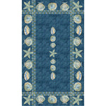 Seashell Style Tablecloth - 120 Inch