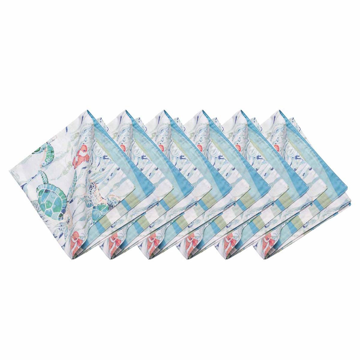 Sea Turtle Garden Napkins - Set of 6