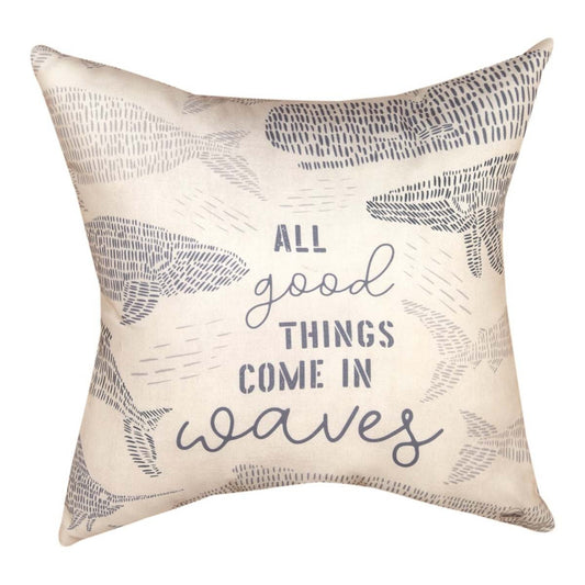 Coastal Rhythms Indoor/Outdoor Pillow