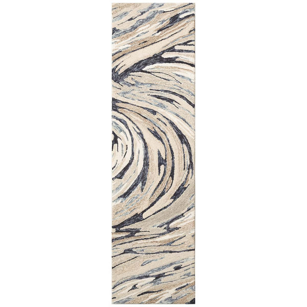Calm Body Rug Calming Currents Rug - 2 x 8 | Bella Coastal Decor