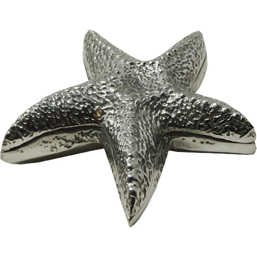 Pewter Starfish Jewelry Box