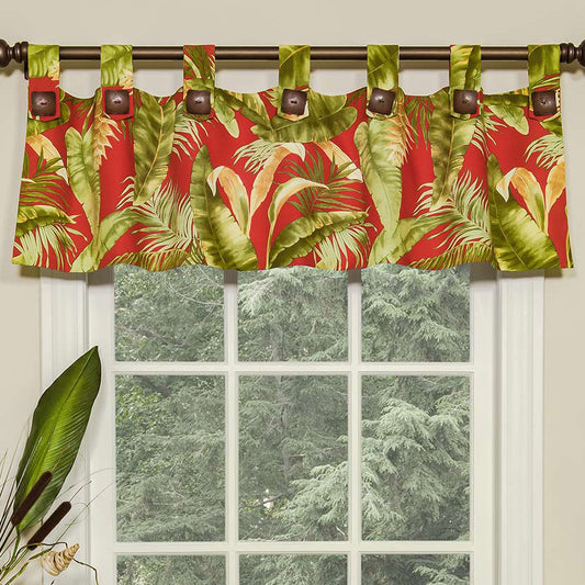 Island Paradise Tab Valance