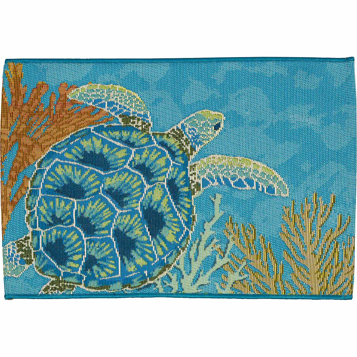 Barrier Sea Turtle Rug Collection