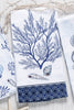 Indigo Coral Dual Purpose Terry Towel