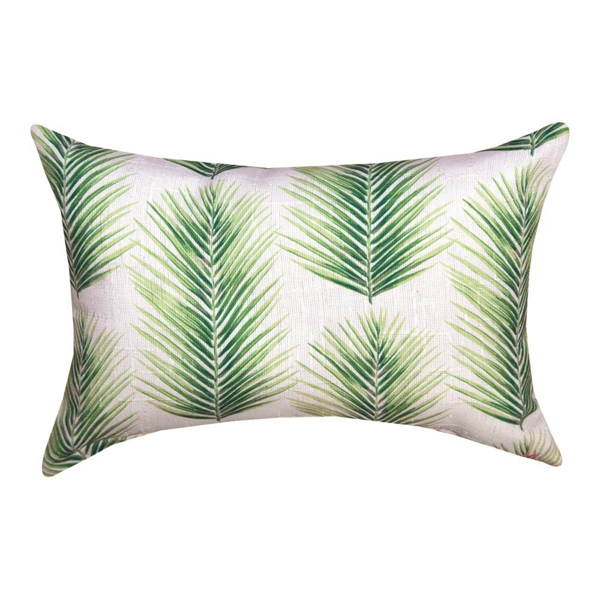 Tropical Elegance Green Pillow