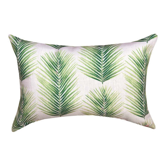 Tropical Elegance Green Pillow