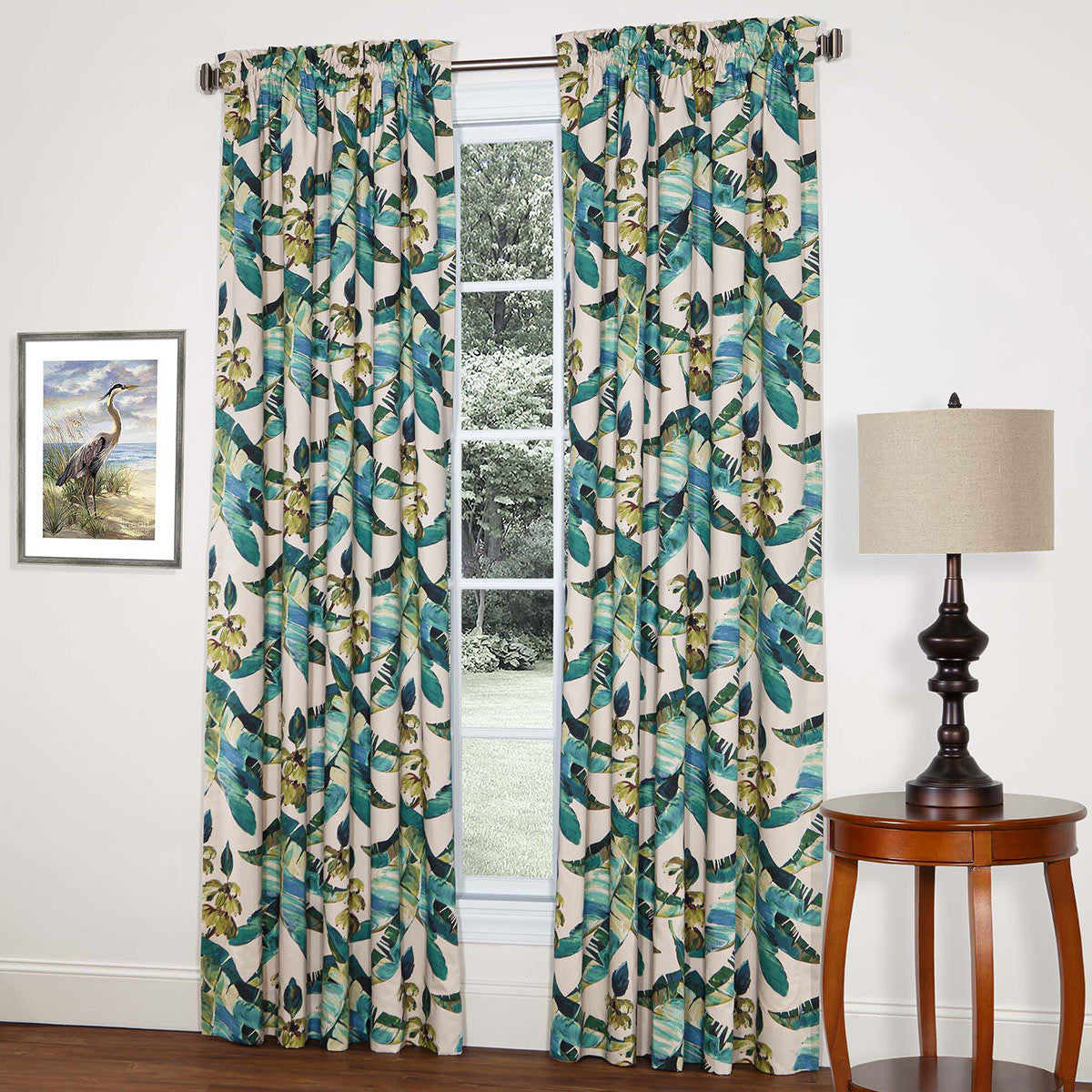 Florida Keys Rod Pocket Drapes