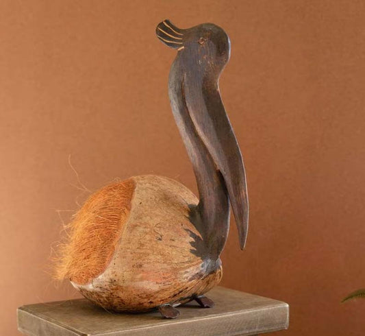 Molokai Coco Pelican Sculpture