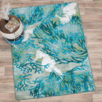 Seahorse & Coral Rug - 3 x 4