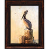 Pelican Perch Personalized Framed Canvas - Large
