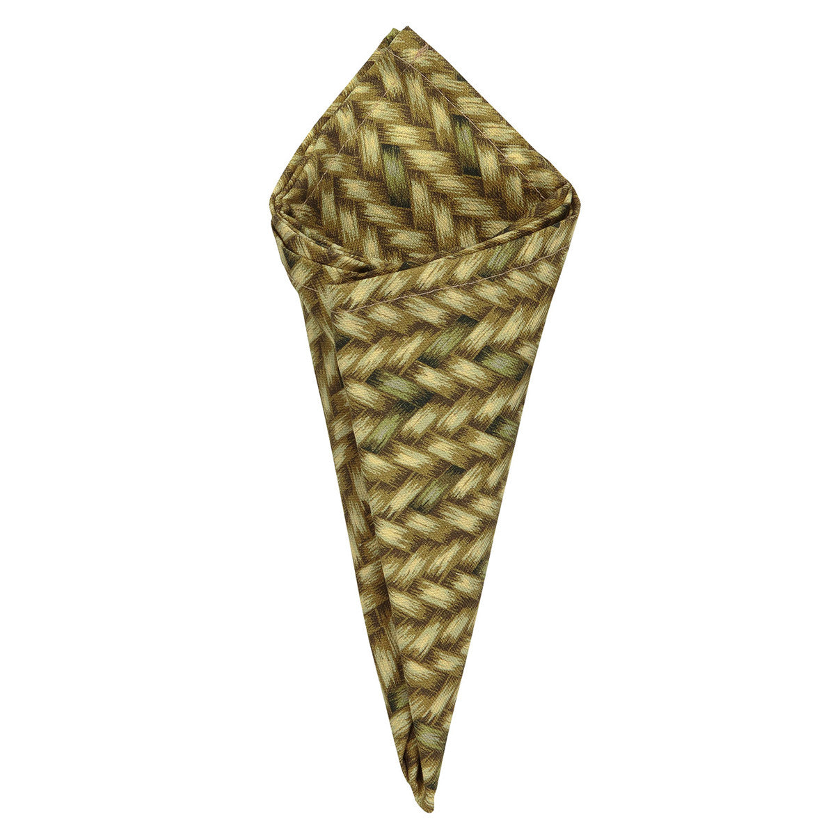 Tropical Noir Basketweave Napkins - Set of 4