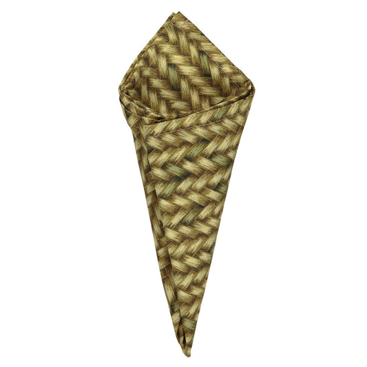 Tropical Noir Basketweave Napkins - Set of 4