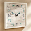 Rustic Lake Paddles Wall Clock