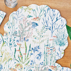 Coral Gardens Round Placemats - Set of 6
