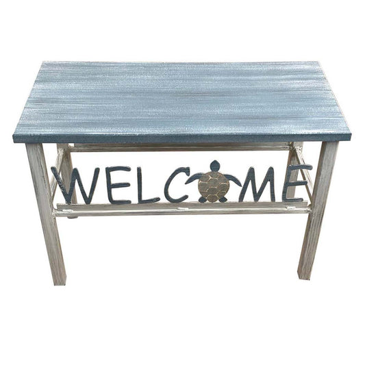 Turtle Welcome Bench