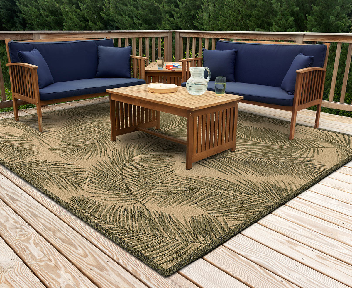 Palm Paradise Rug - 8 Ft. Square