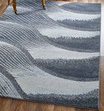 Foggy Waves Rug - 8 x 11