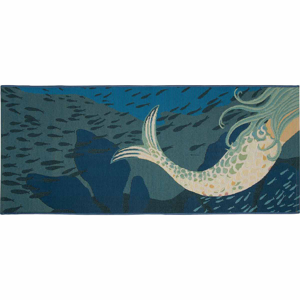 Mermaid Swirl Rug - 2 x 5