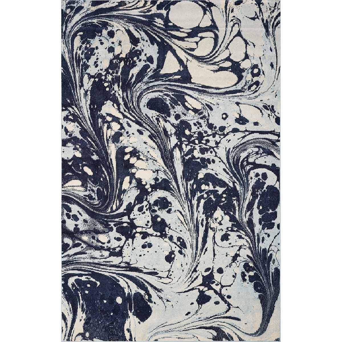 Riptide Blue Rug - 7 x 10