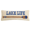 Lake Living Hooked Pillow - OUT OF STOCK UNTIL 08/27/2026