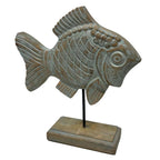 Damselfish Carved Fish