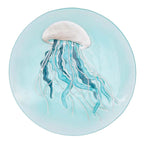 Jellyfish Delish Glass Plate
