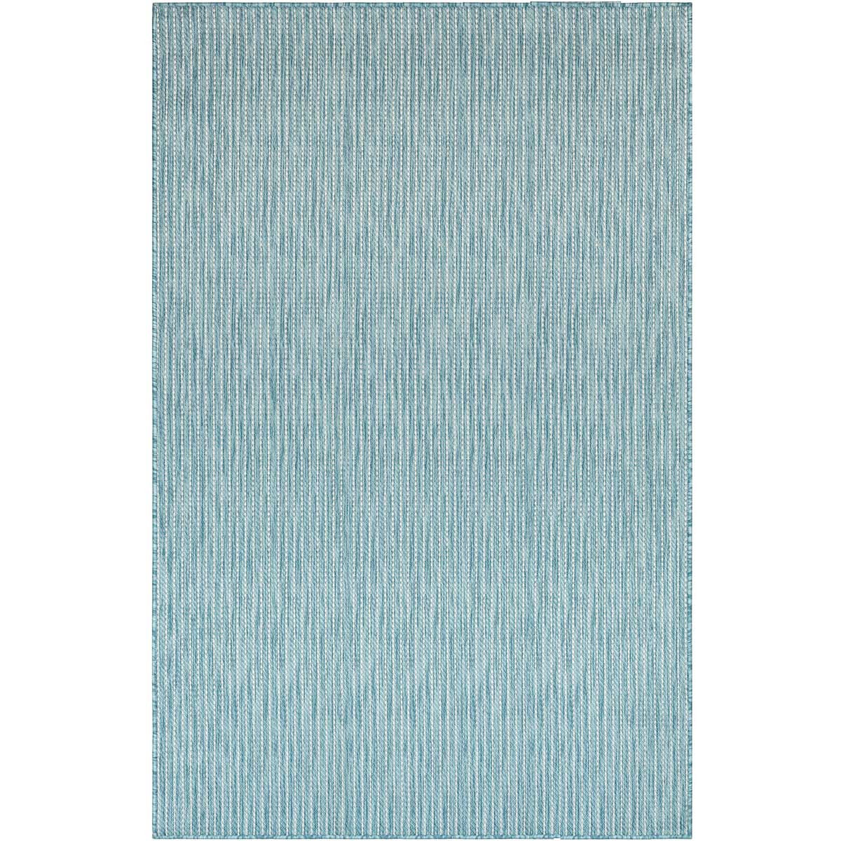 Ocean Surf Aqua Indoor/Outdoor Rug - 8 x 10