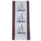 Floating Sailboats Kitchen Towel - Set of 4
