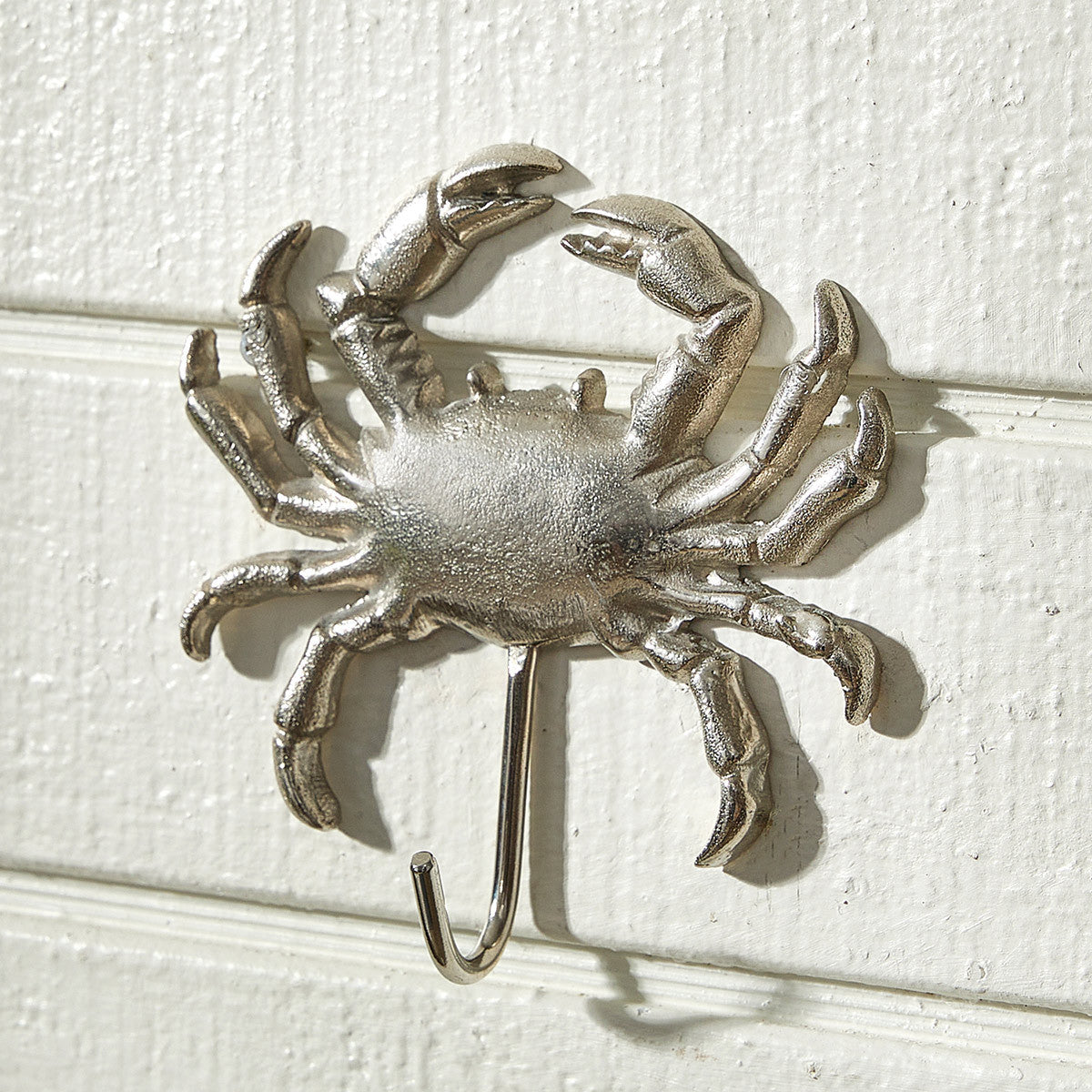 Silver Crab Wall Hook