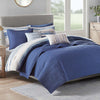 Seaside Dreams Blue 8 Piece Comforter Set - Full/Queen- SALE