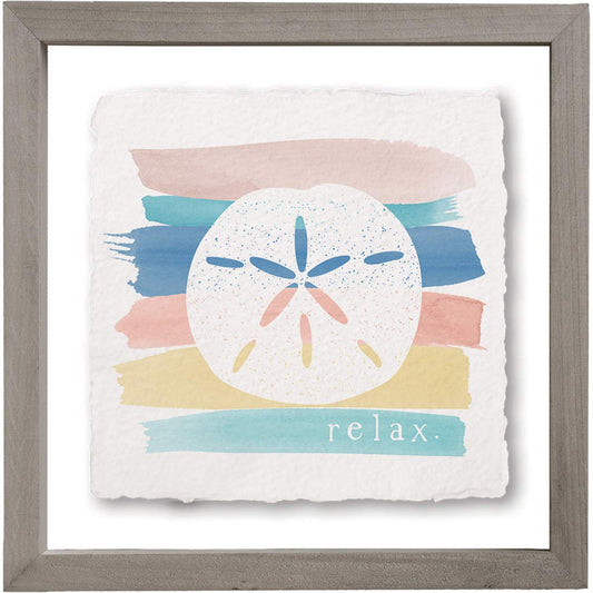 Watercolor Sand Dollar Wall Art