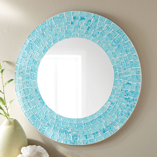 Mosaic Coastal Wall Mirror