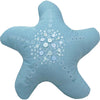 Buttoned Starfish Indoor/Outdoor Pillow - Blue