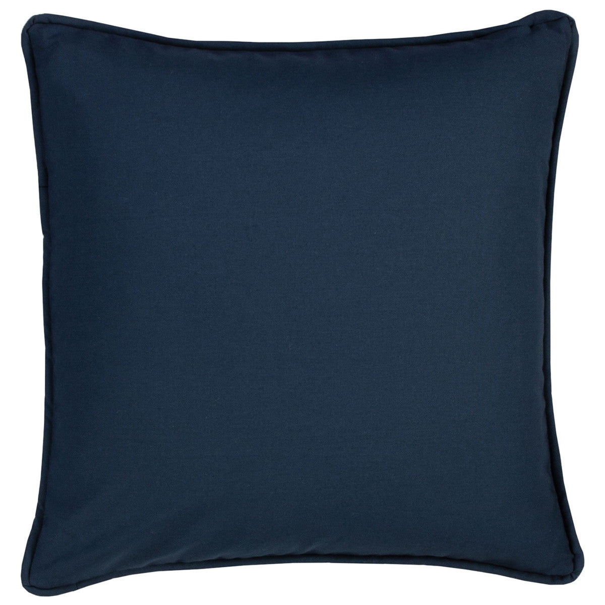 Cape Regatta Solid Navy Square Pillow