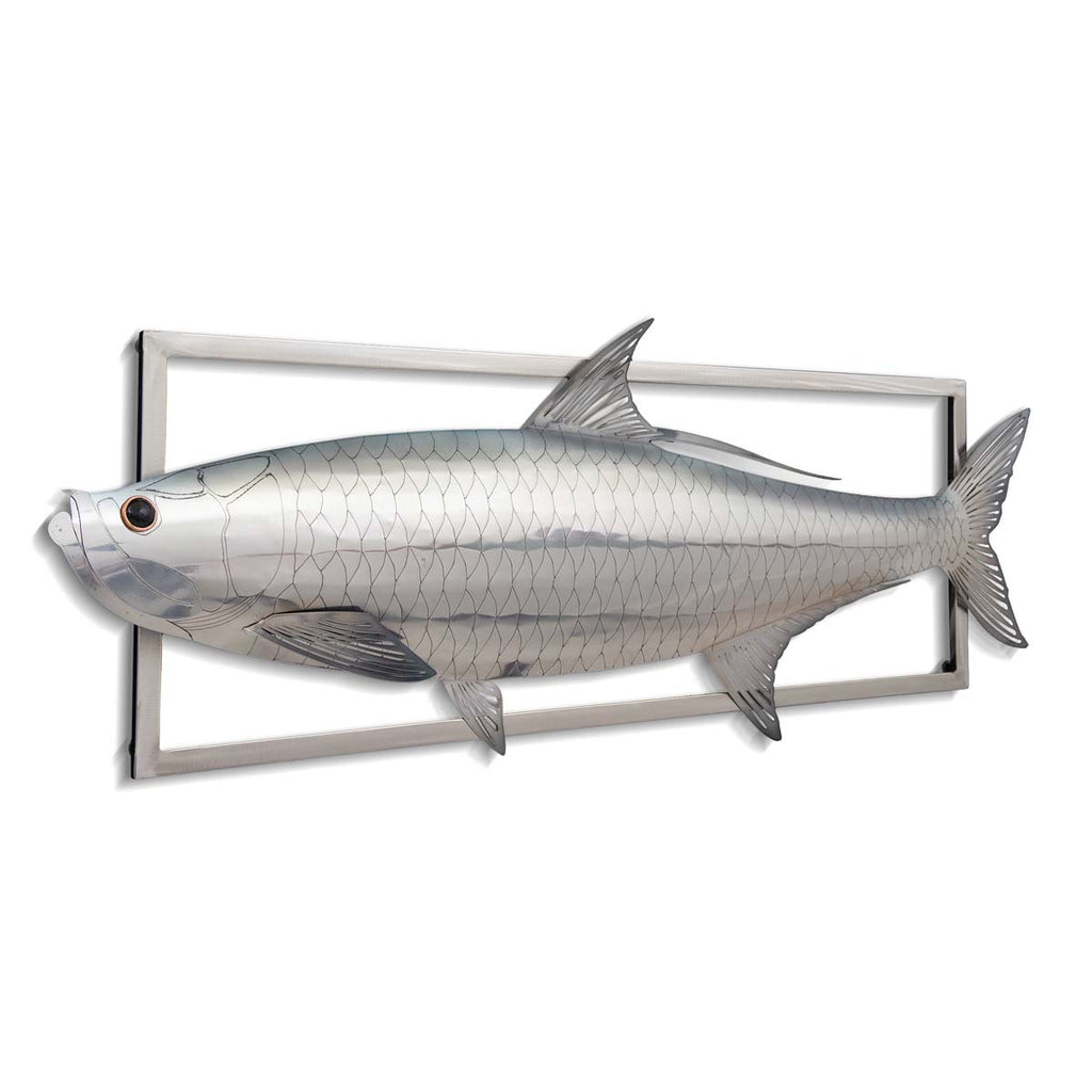 Ocean Tarpon Metal Wall Art