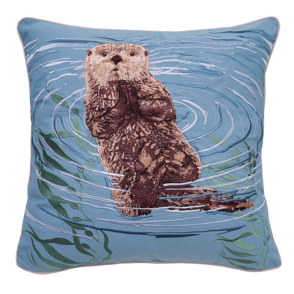 Otter's View Indoor/Outdoor Pillow - OUT OF STOCK UNTIL 08/03/2026