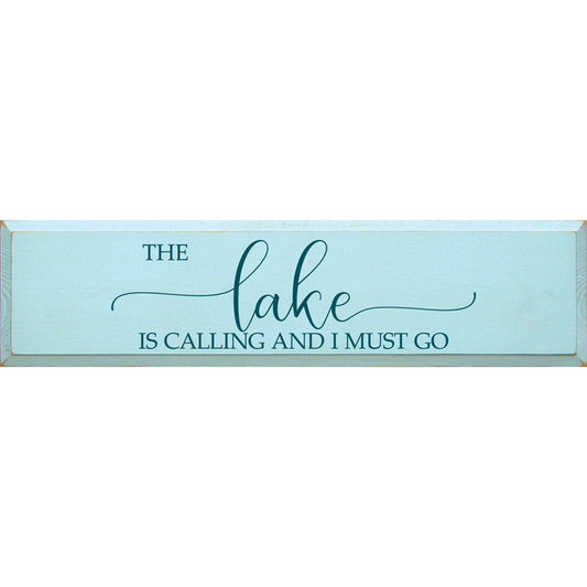 Call from the Lake Wood Sign