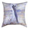 Coastal Gilded Pelican Indoor/Outdoor Pillow