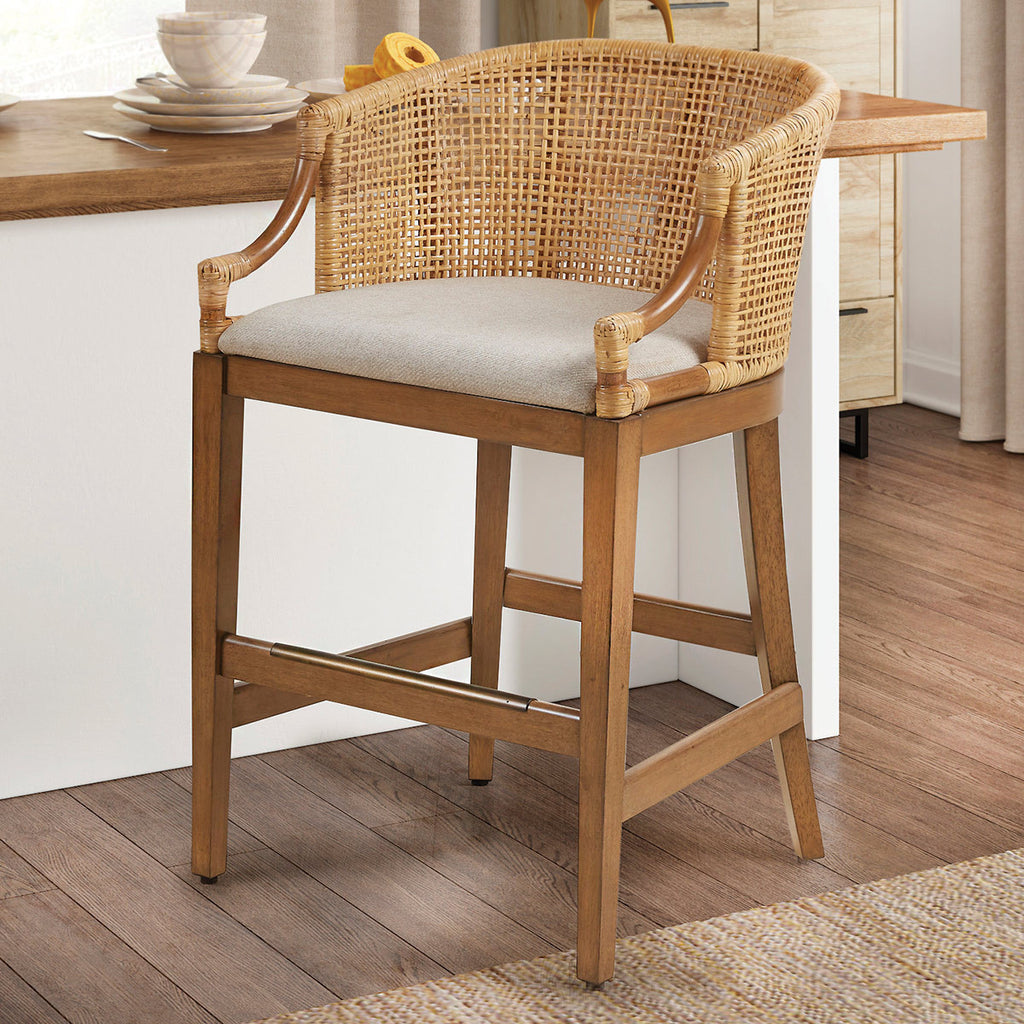 Sea Breeze Rattan Counter Stool