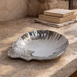 Baroque Pewter Shell Tray II