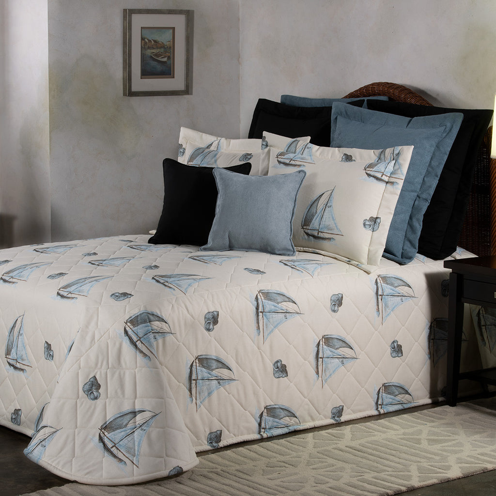 Billowing Sails Bedspread - King
