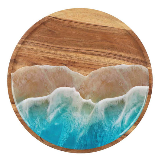 Ocean Swells Lazy Susan