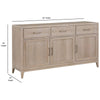 Portmore Credenza Sideboard - OUT OF STOCK UNTIL 09/02/2026