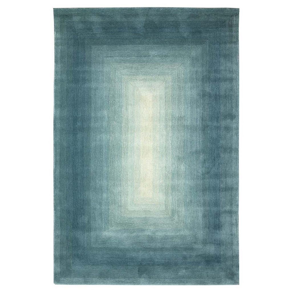 Aqua Eclipse Rug - 4 x 6